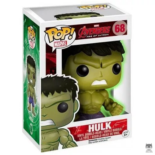 Figurine Funko POP Hulk (Avengers : L'Ère d'Ultron)