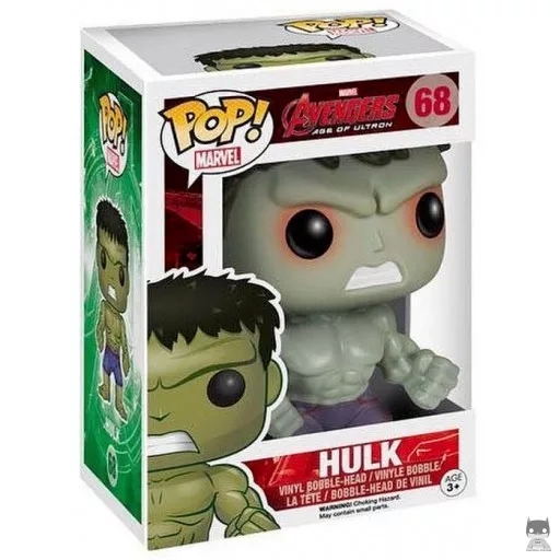 Figurine Funko POP Hulk (Sauvage) (Avengers : L'Ère d'Ultron)