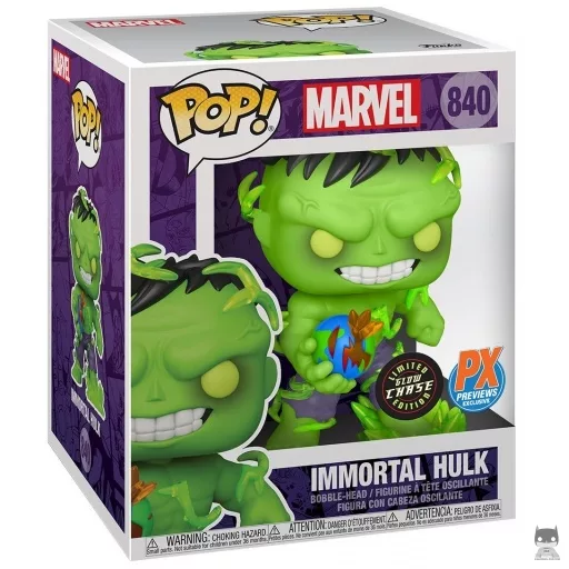 Figurine Funko POP Immortal Hulk (Supersized) (Chase) (Glow in the Dark)