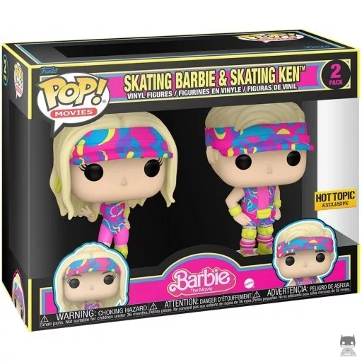 Figurine Funko POP Barbie & Ken en Rollers (Barbie (Film))