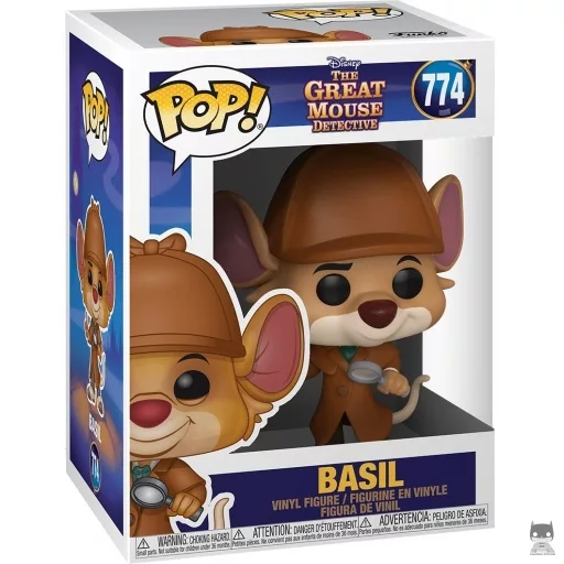 Figurine Funko POP Basil (Basil, détective privé)