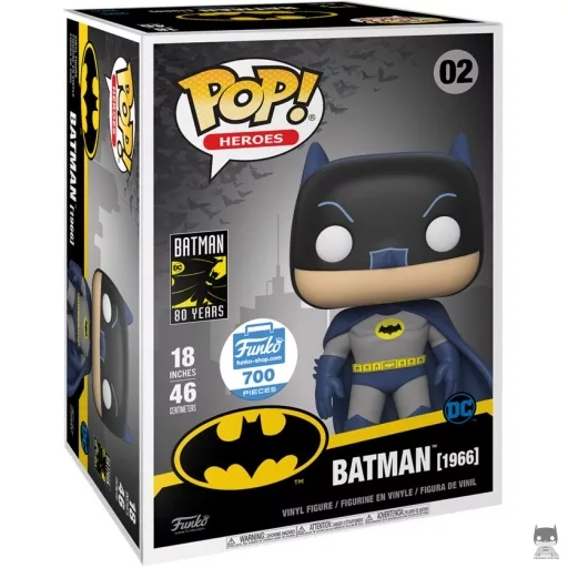 Figurine Funko POP Batman (1966) (Supersized 18'') (Exclusive)