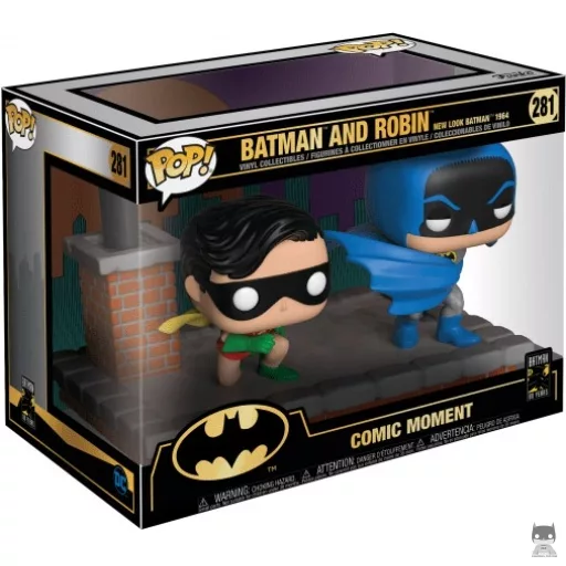 Figurine Funko POP Batman and Robin (New Look Batman 1964) (Comic Moments)