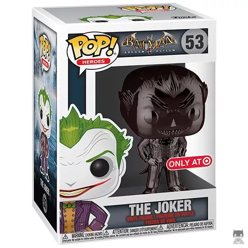 Figurine Funko POP Le Joker (Noir) (Batman : Arkham Asylum)