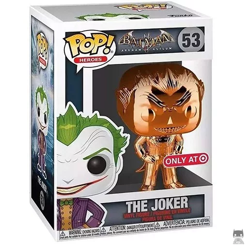 Figurine Funko POP Le Joker (Orange) (Batman : Arkham Asylum)