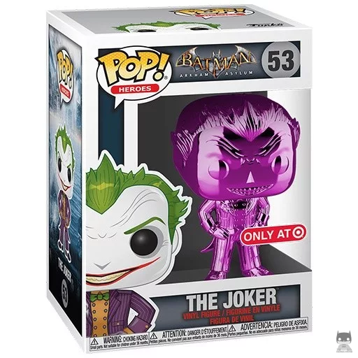 Figurine Funko POP Le Joker (Violet) (Batman : Arkham Asylum)