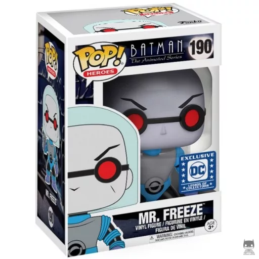 Figurine Funko POP Mr. Freeze avec Pistolet (Batman : Série d'Animation)