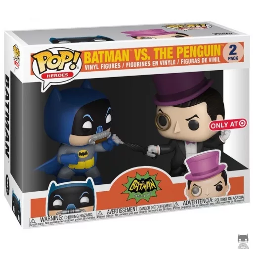 Figurine Funko POP Batman vs Le Pingouin (Pop! Vinyl)