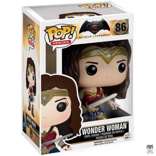 Figurine Funko POP Wonder Woman (Batman vs Superman : L'Aube de la Justice)