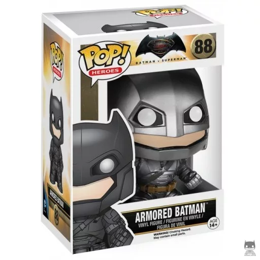 Figurine Funko POP Batman Blindé (Batman vs Superman : L'Aube de la Justice)