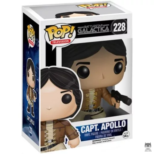 Figurine Funko POP Captain Apollo (Battlestar Galactica)