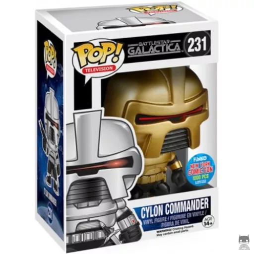 Figurine Funko POP Cylon (Commandant) (Battlestar Galactica)