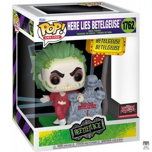 Figurine Funko POP Here Lies Betelgeuse (Beetlejuice)