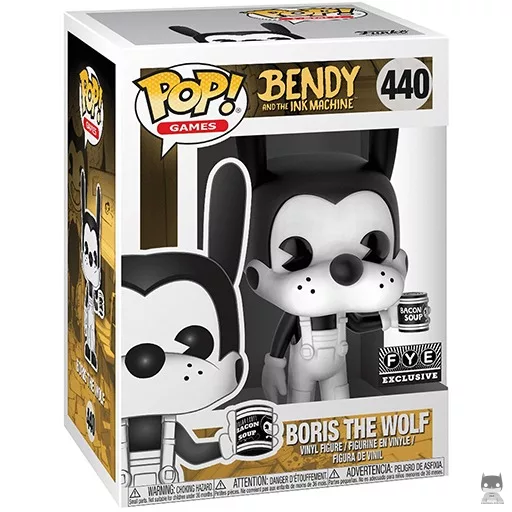 Figurine Funko POP Boris le Loup avec une Canette de Soupe (Bendy and the Ink Machine)