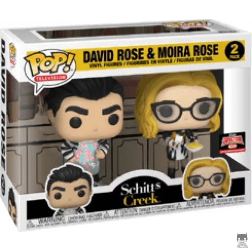 Figurine Funko POP David Rose & Moira Rose (Exclusive)