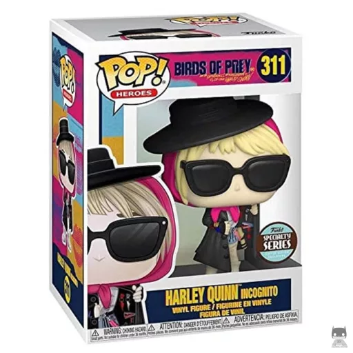 Figurine Funko POP Harley Quinn incognito (Birds of Prey)
