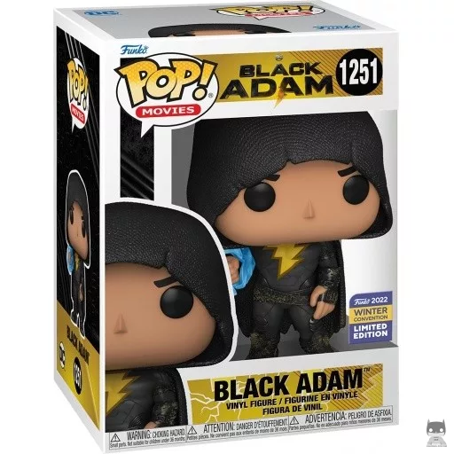 Figurine Funko POP Black Adam avec Cape (Black Adam)