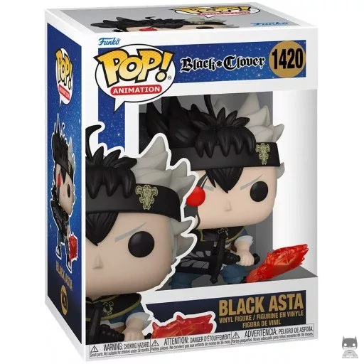 Figurine Funko POP Black Asta (Black Clover)