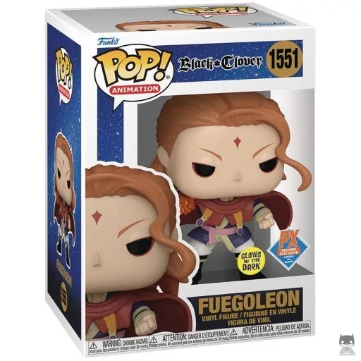 Figurine Funko POP Fuegoleon (Glow in the Dark) (Black Clover)