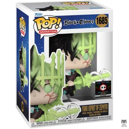 Figurine Funko POP Yuno (Esprit de Zéphyr) (Black Clover)