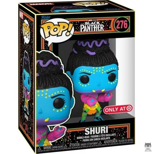 Figurine Funko POP Shuri (Blacklight) (Black Panther)