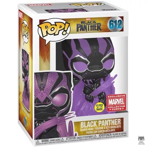 Figurine Funko POP Black Panther (Glow in the Dark)