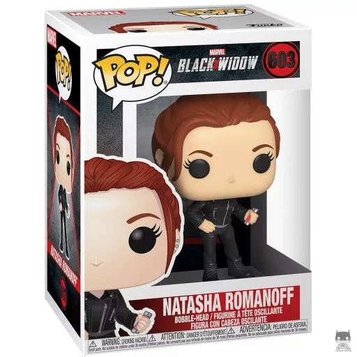 Figurine Funko POP Natasha Romanoff (Bobble head)