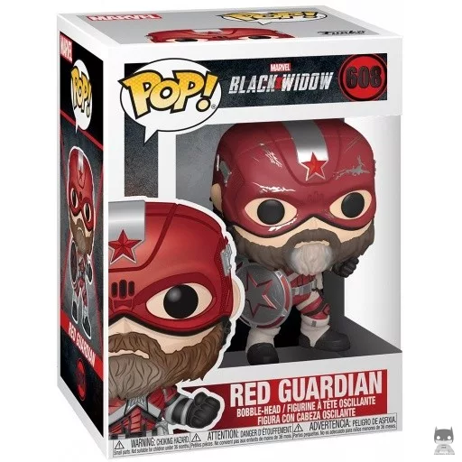 Figurine Funko POP Gardien Rouge (Black Widow)