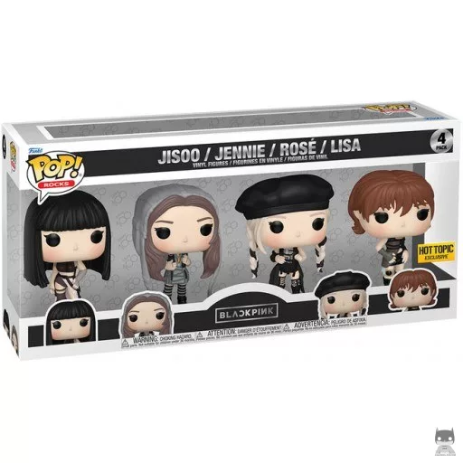 Figurine Funko POP Jisoo, Jennie, Rosé & Lisa (Exclusive)
