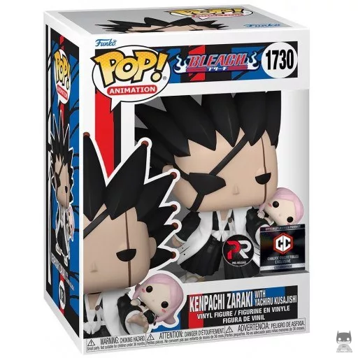 Figurine Funko POP Kenpachi Zaraki avec Yachiru Kusajishi (Bleach)