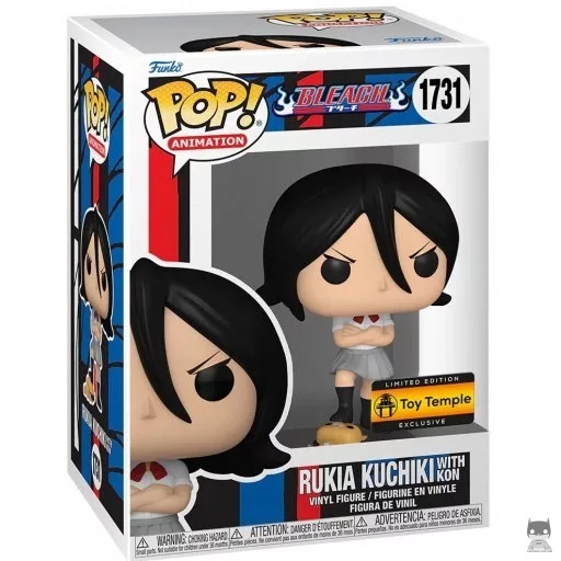 Figurine Funko POP Rukia Kuchiki Debout sur Kon (Bleach)