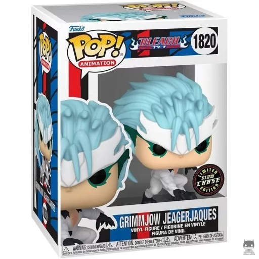Figurine Funko POP Grimmjow Jaggerjack (Chase & Glow in the Dark) (Bleach)