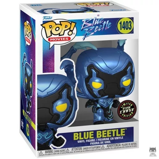 Figurine Funko POP Blue Beetle (Chase & Glow in the Dark) (Blue Beetle)