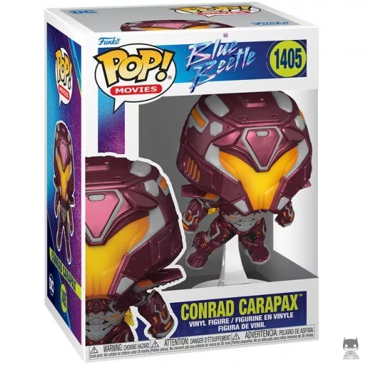 Figurine Funko POP Conrad Carapax (Blue Beetle)