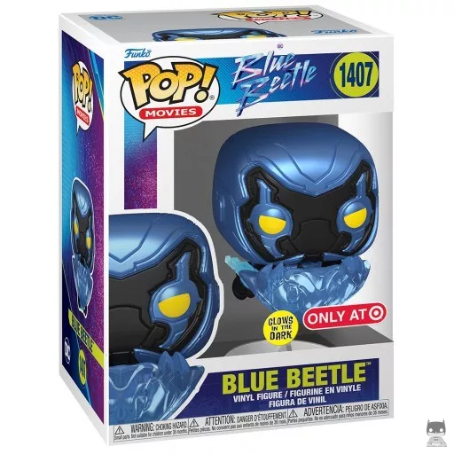 Figurine Funko POP Blue Beetle (Glow in the Dark) (Target)