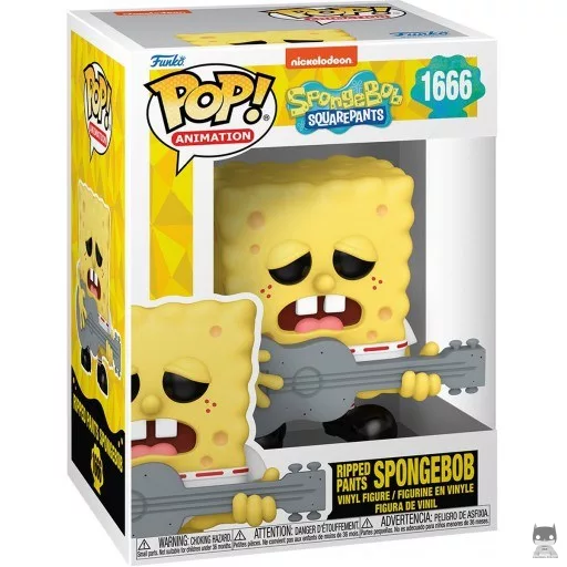 Figurine Funko POP Bob L'Eponge Pantalon Déchiré (Bob l'Eponge)