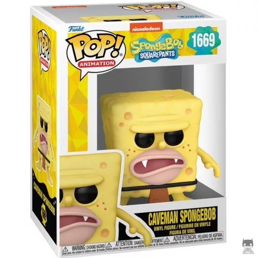 Figurine Funko POP Bob L'Eponge Homme des Cavernes (Bob l'Eponge)