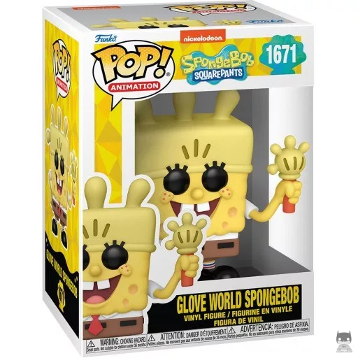 Figurine Funko POP Bob L'Eponge Gant (Bob l'Eponge)