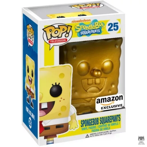Figurine Funko POP Bob l'Eponge (Doré) (Exclusive)