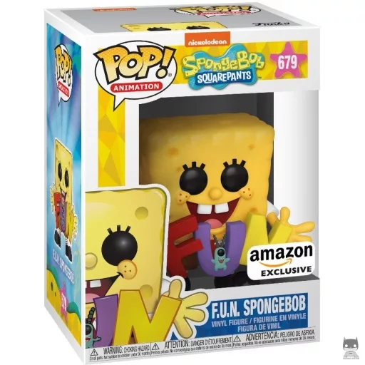 Figurine Funko POP Bob l'Eponge F.U.N. (Amazon)