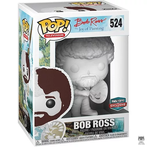 Figurine Funko POP Bob Ross (Blanc) (Bob Ross)