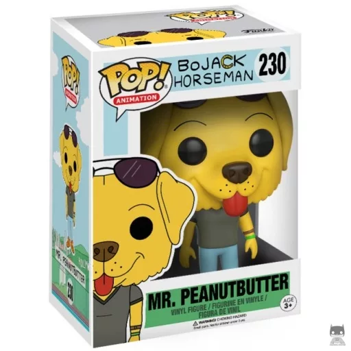 Figurine Funko POP Mr. Peanutbutter (BoJack Horseman)