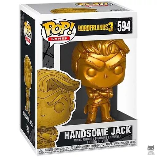 Figurine Funko POP Incroyable Jack (Metallic) (Borderlands)