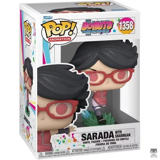 Figurine Funko POP Sarada avec Sharingan (Boruto : Naruto Next Generations)