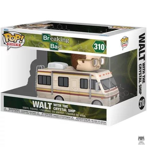 Figurine Funko POP Walt avec le van laboratoire (Breaking Bad)