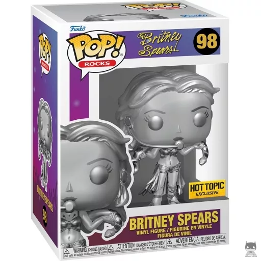 Figurine Funko POP Britney Spears (Metallic & Silver) (Pop! Vinyl)