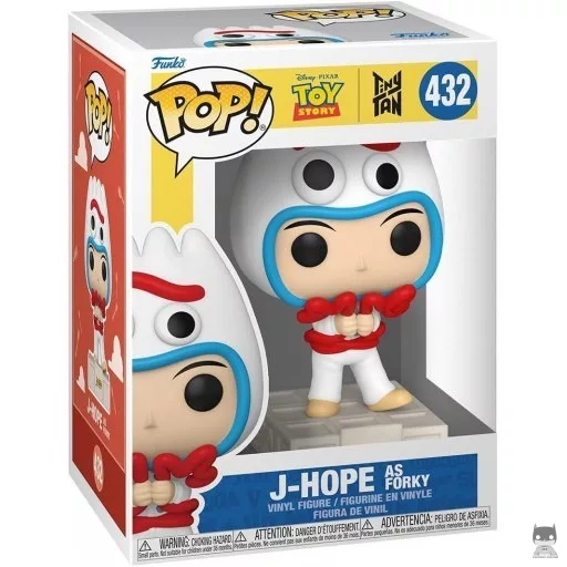 Figurine Funko POP J-Hope en Forky (BTS)