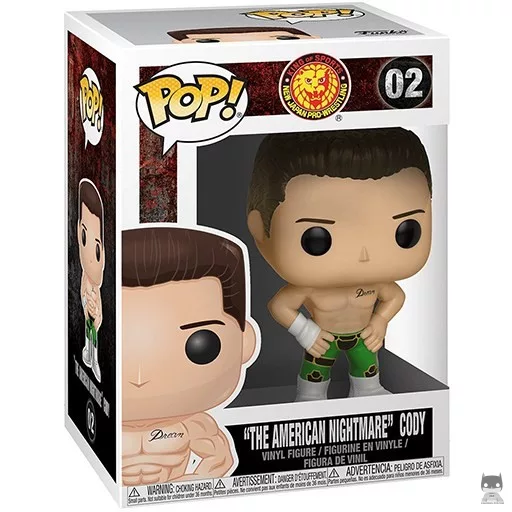 Figurine Funko POP Cody (Bullet Club)