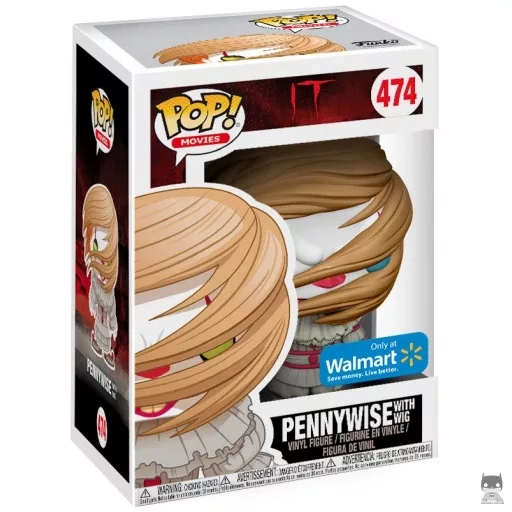 Figurine Funko POP Grippe-Sou avec perruque (Walmart)