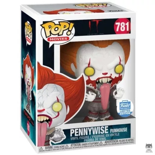 Figurine Funko POP Grippe-Sou Funhouse avec sang (Funko Shop)